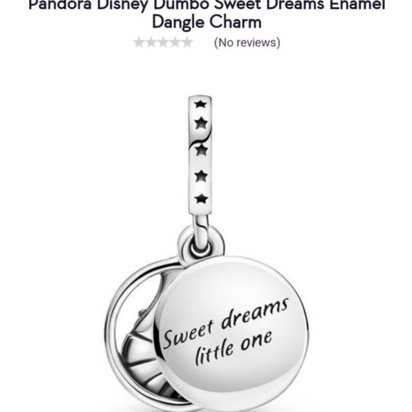 Pandora Disney Dumbo Sweet Dreams Enamel Dangle charm - Picture 3 of 8